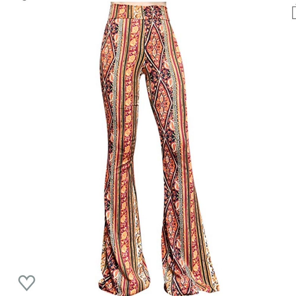 Tribal Bell Bottom Flares